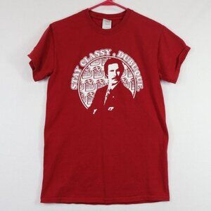 Stay Classy Dubuque Mind Frame Theatre Shirt Red Will Ferrel Anchorman
